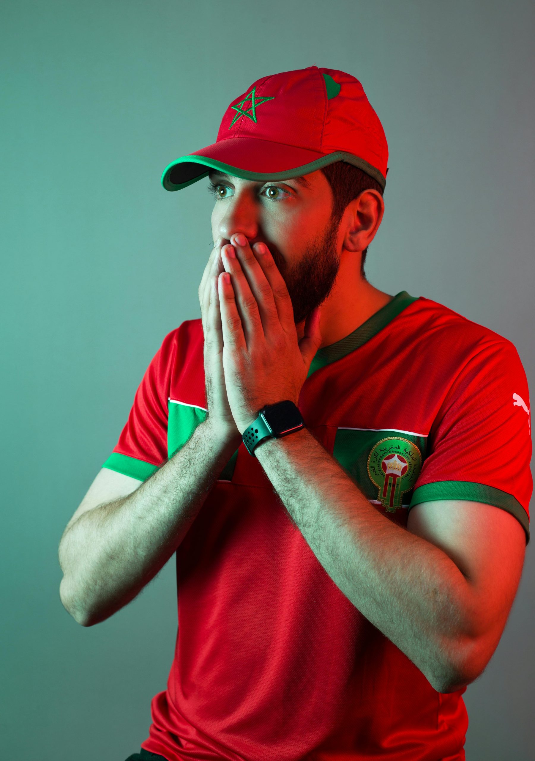 footbal supporter maroc